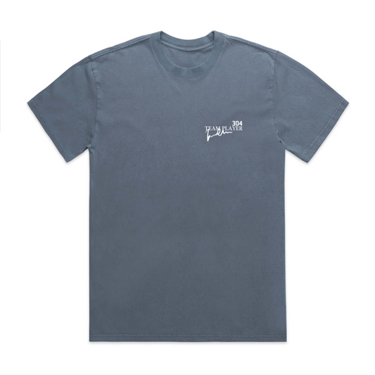 Team Player Heavy Faded T-Shirt Indigo
