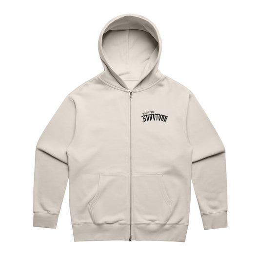 Survivor Heavy Zip Hood Bone