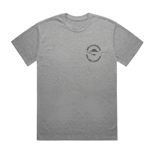 UFO Heavy T-Shirt Athletic Heather