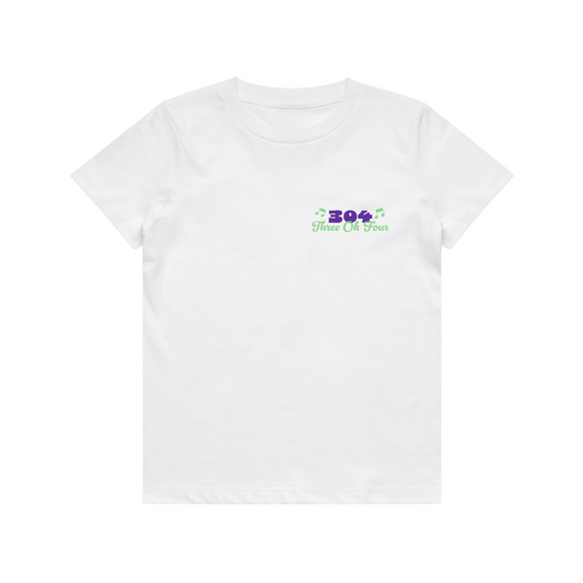 Kids Mirrorball T-Shirt White