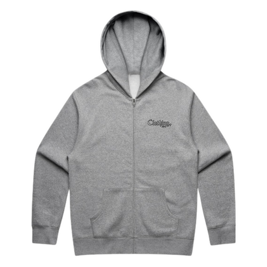 Ascend Zip Hood Athletic Heather