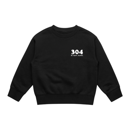 Kids Good Egg Sweater Black