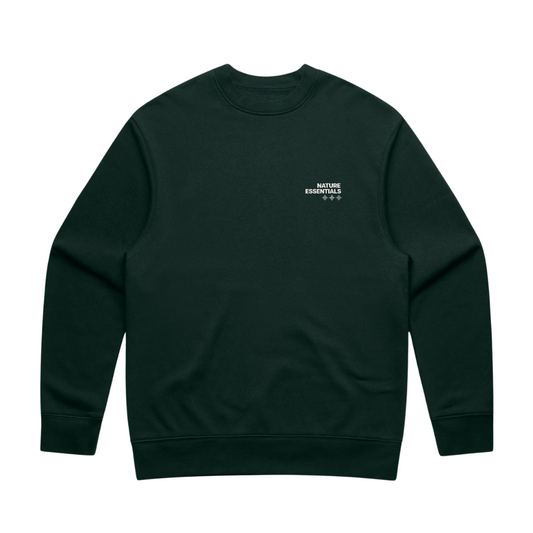 Nature Essentials Heavy Sweater Pine Green