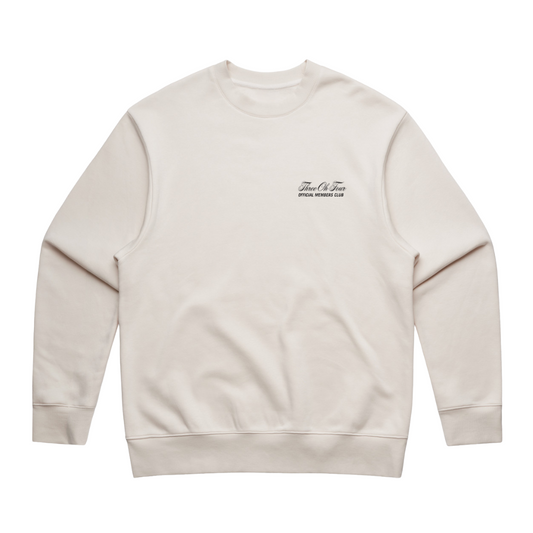 Miami Heavy Sweater Faded Bone