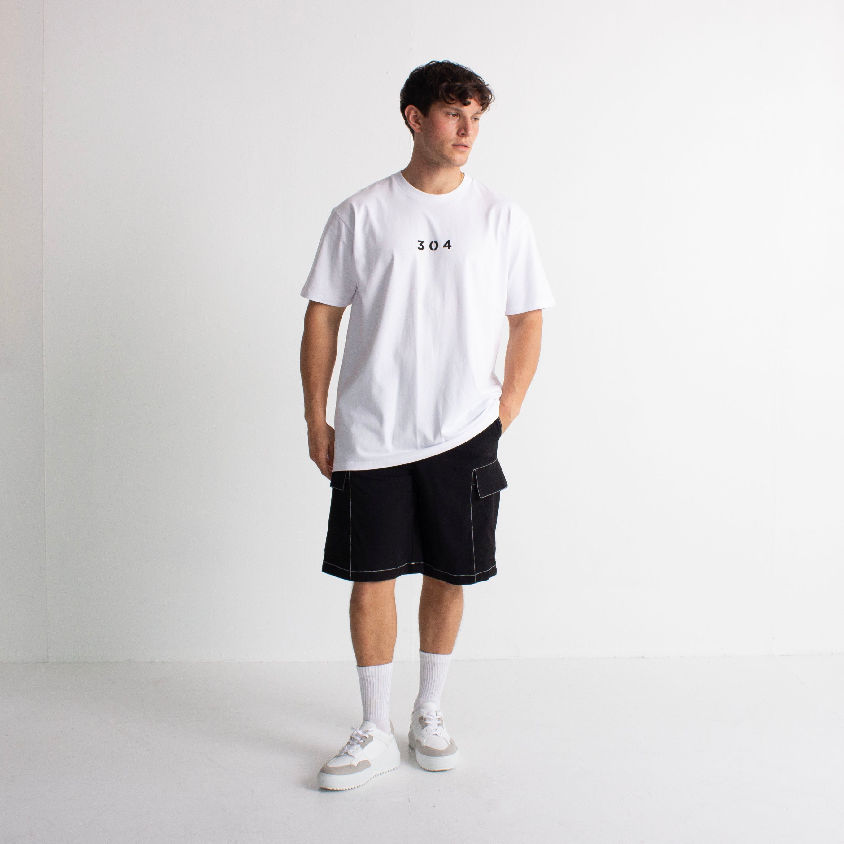304 Mens Enzo Core T-shirt White