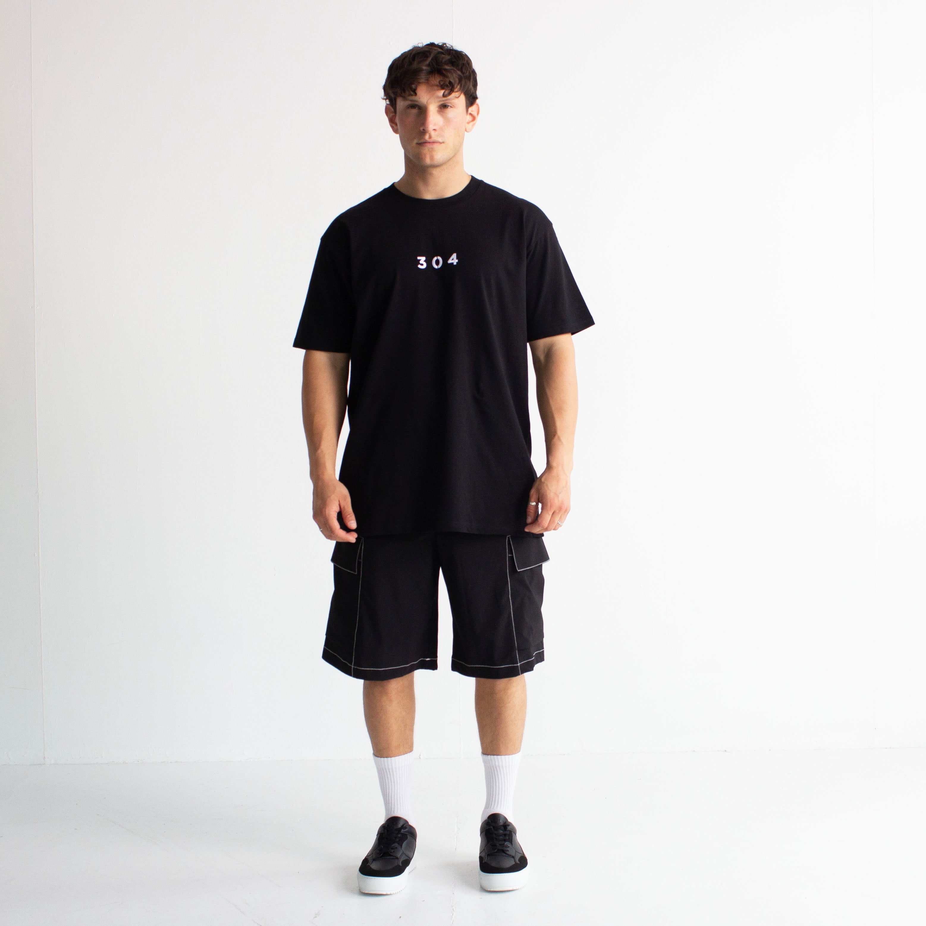 304 Mens Enzo Core T-shirt Black