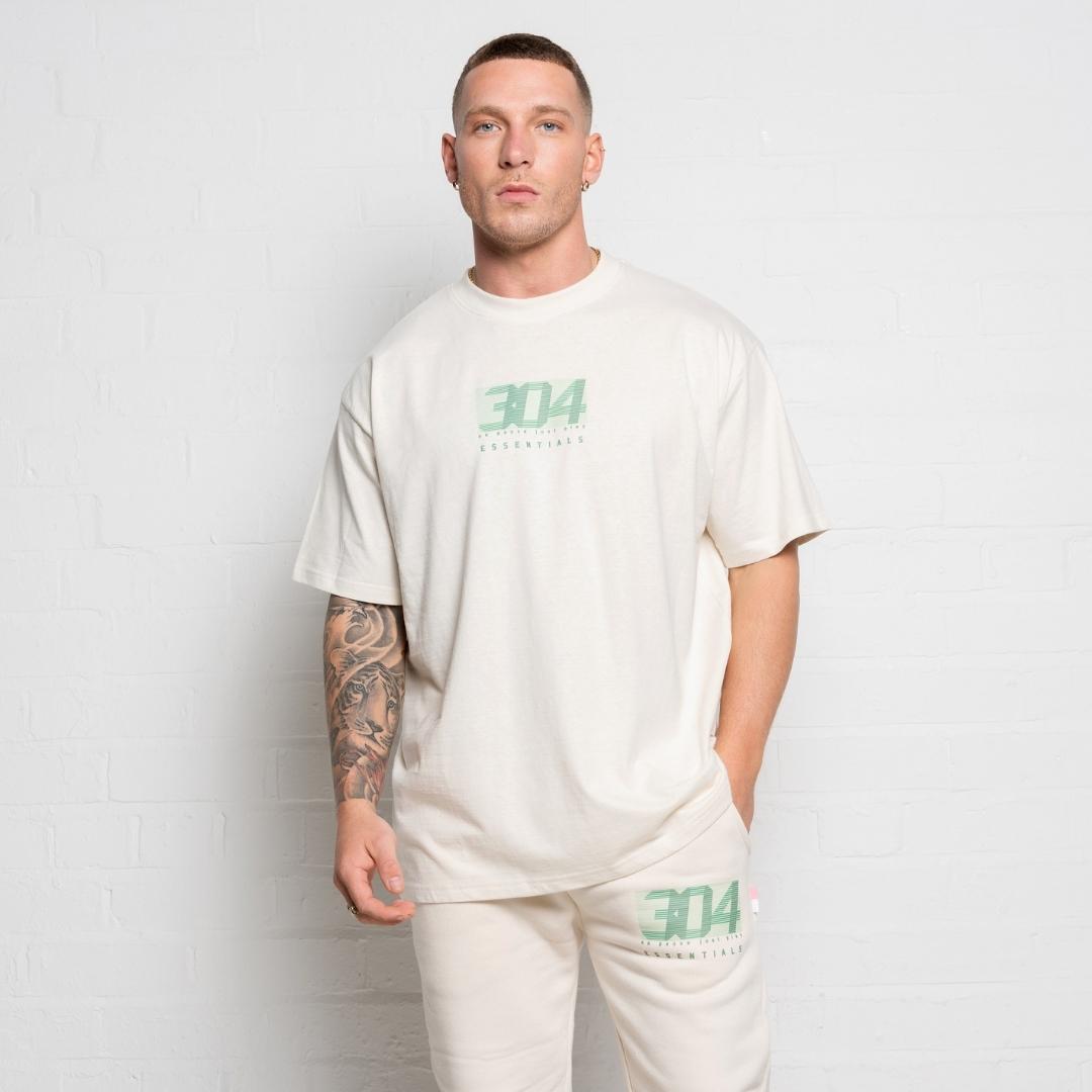 304 Mens Classic Essentials T Shirt Off White