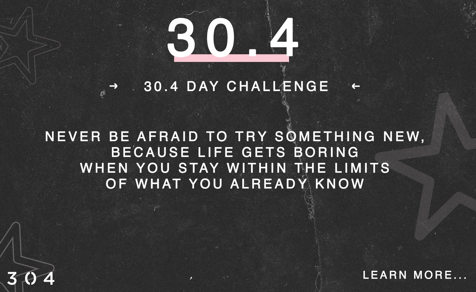 30.4 Day Challenge