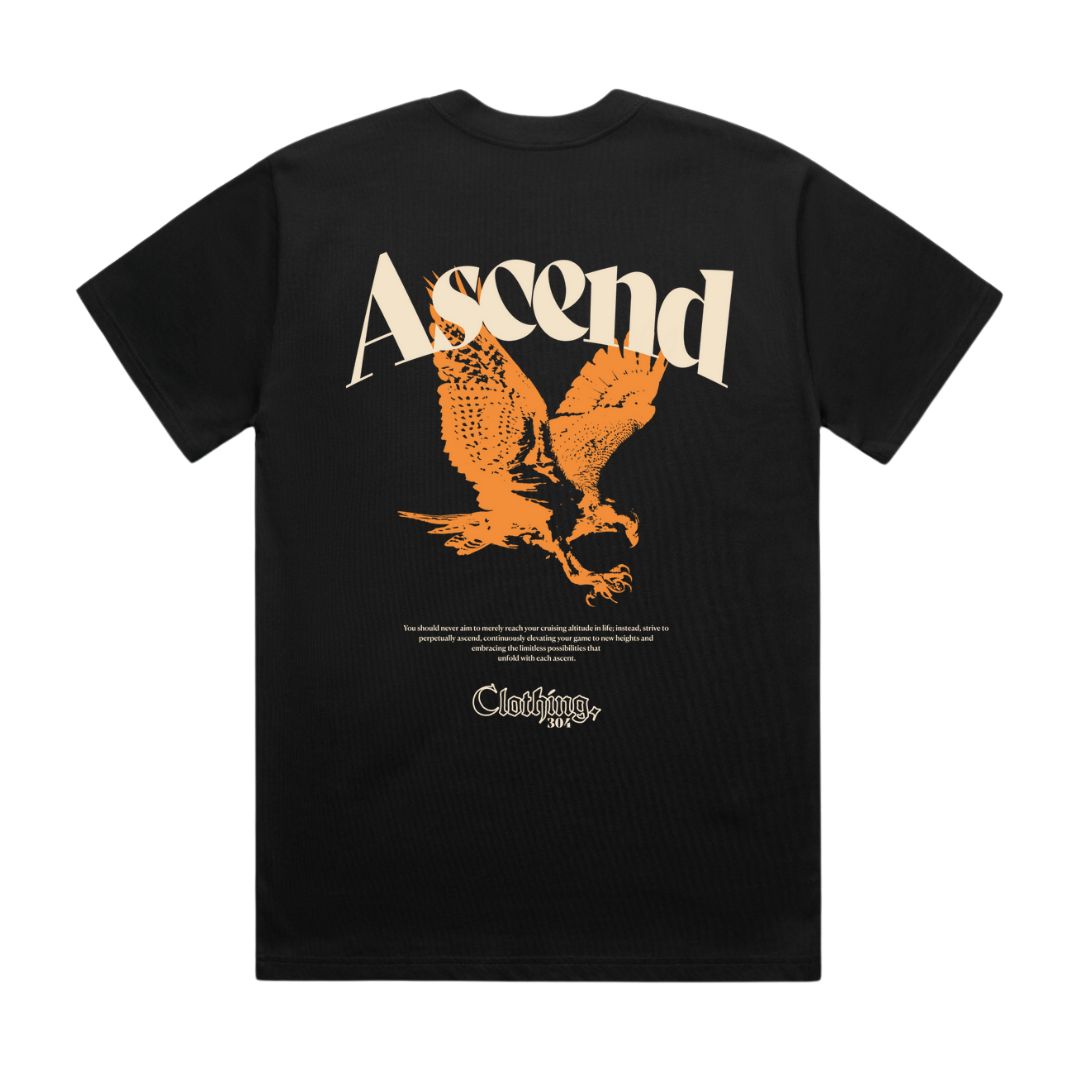 Ascend Heavy T-Shirt Black