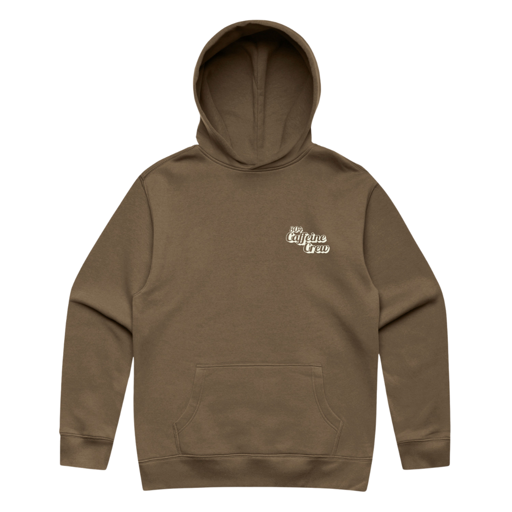 Caffeine Crew 3.0 Hood Walnut