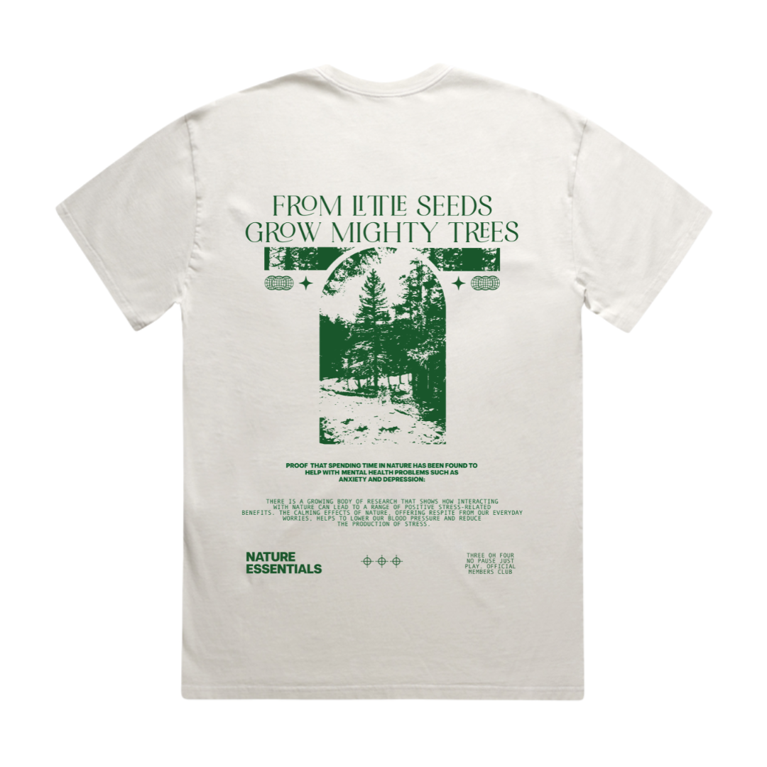 Nature Essentials Heavy T-Shirt Bone