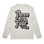 304 Vintage Heavy Faded Long Sleeve T-Shirt Bone