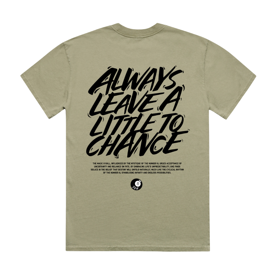 8 Ball Heavy Faded T-Shirt Eucalyptus