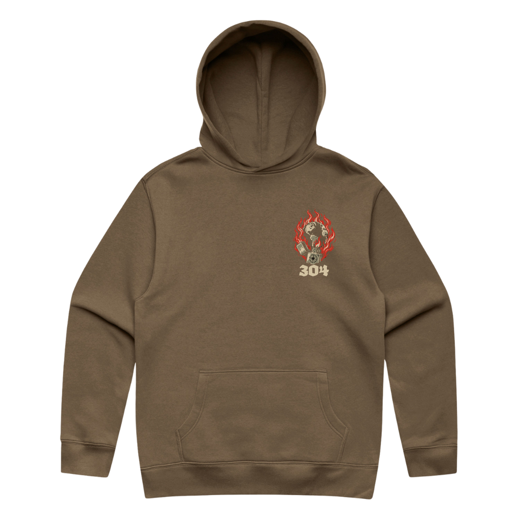 304 Baptism by Fire Hood Walnut