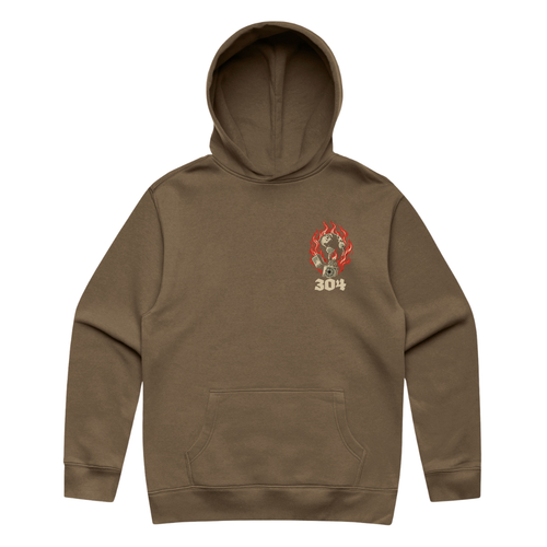 304 Baptism by Fire Hood Walnut