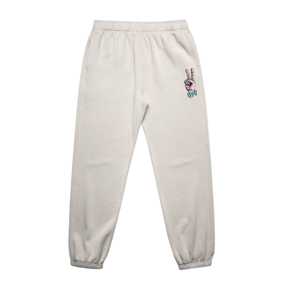 Give Peace a Pop Joggers Bone