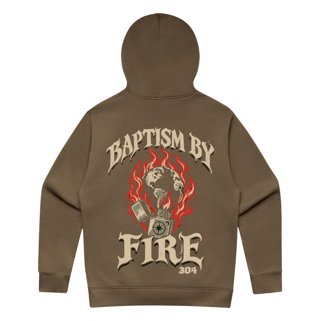 304 Baptism by Fire Hood Walnut