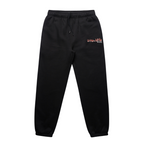 No Pause, Just Play Graffiti Joggers Black