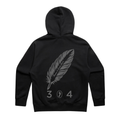 304 x The Lily Mae Foundation Hood Black Personalised