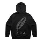 304 x The Lily Mae Foundation Hood Black Personalised