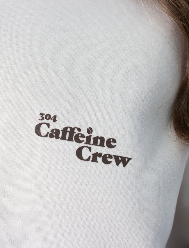 304 Womens Caffeine Crew 2.0 Hoodie Bone