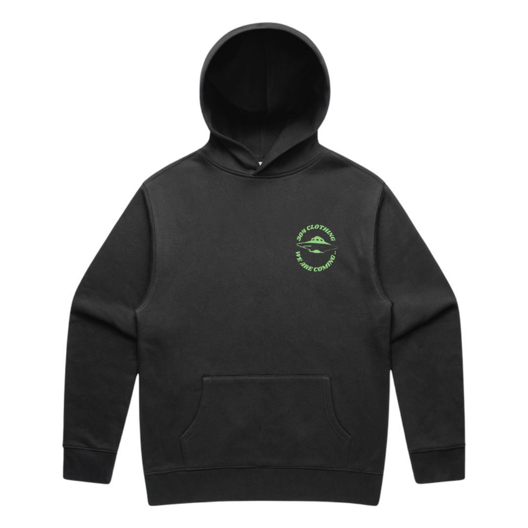 UFO Hood Faded Black