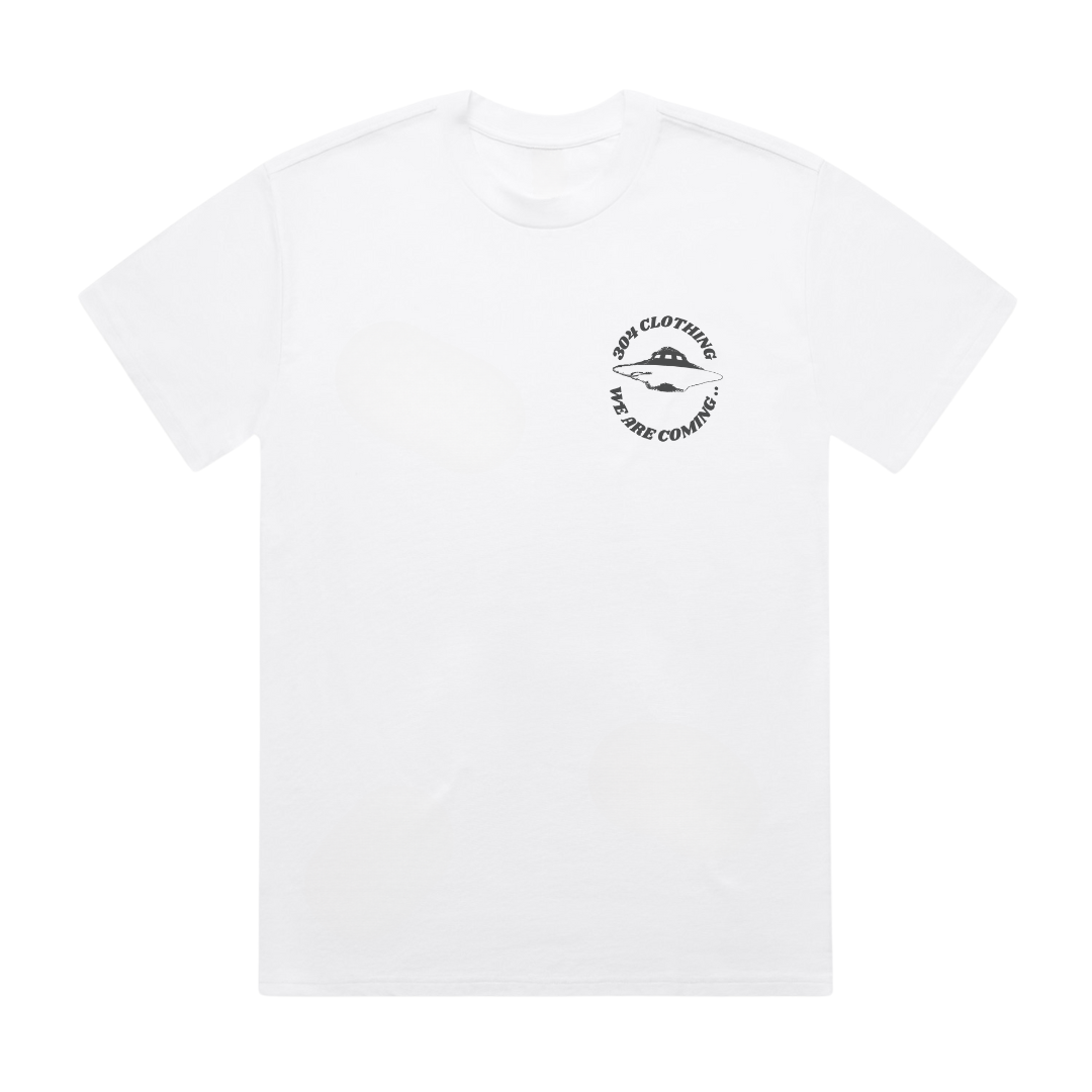 UFO Heavy T-Shirt White