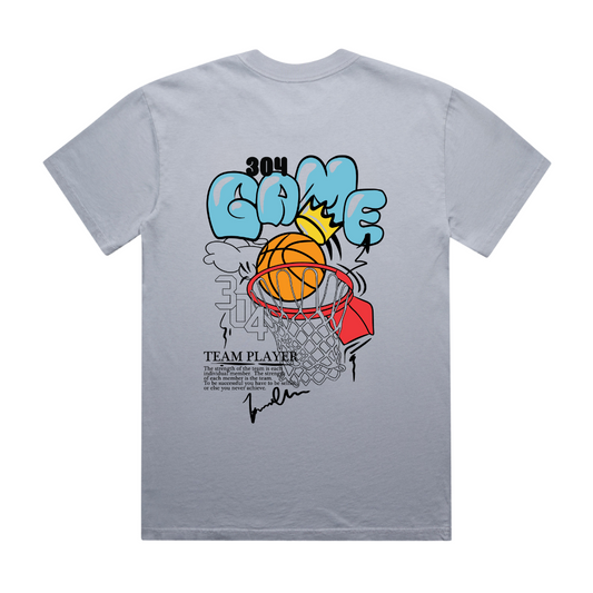 Team Player Heavy Faded T-Shirt Powder