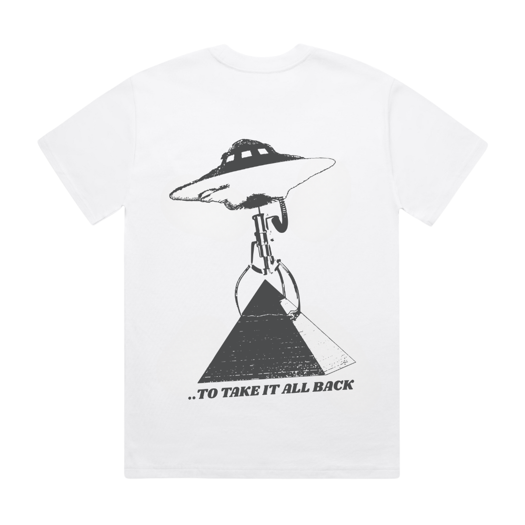 UFO Heavy T-Shirt White