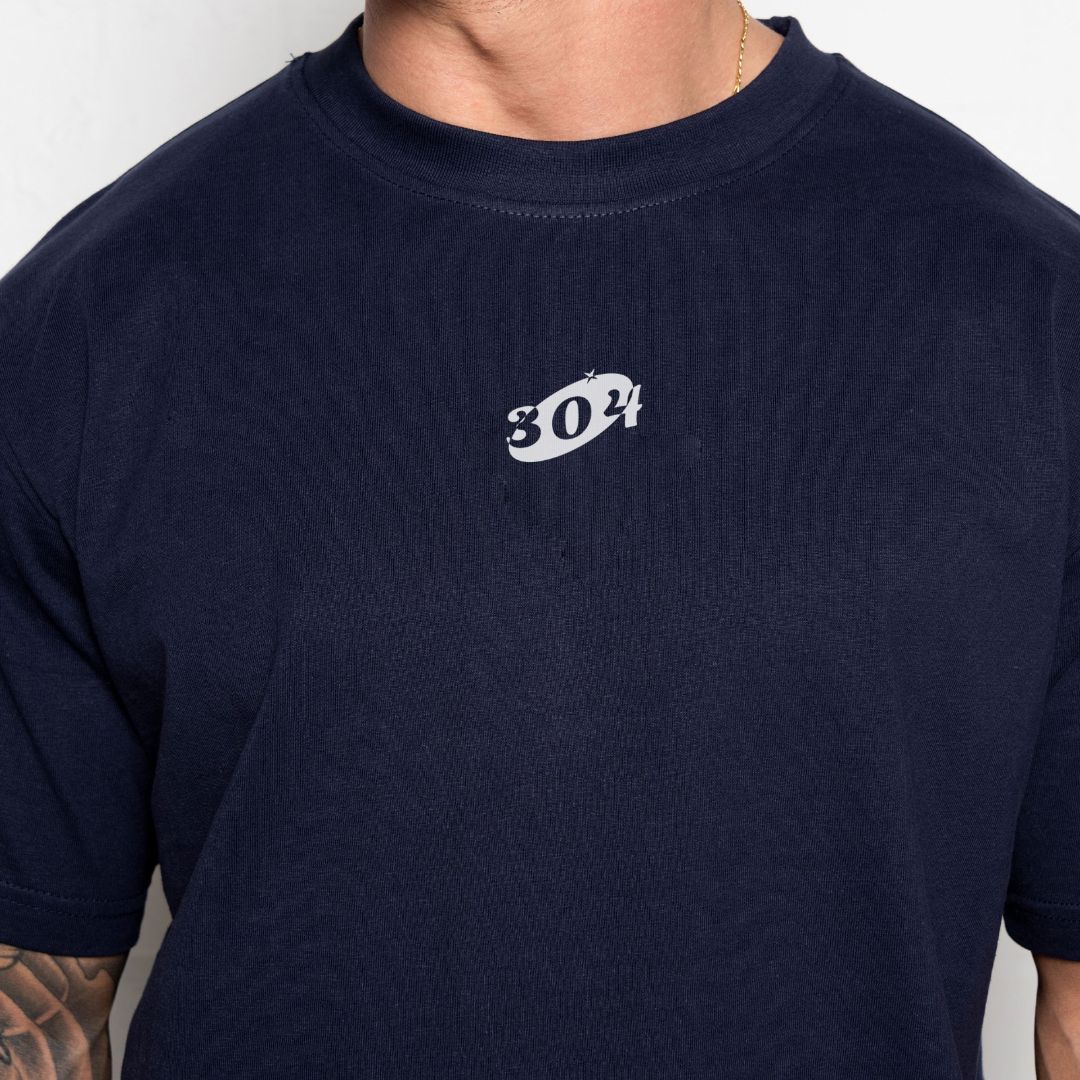304 Mens Antro T Shirt Navy