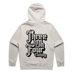 304 Vintage Heavy Zip Hood Bone