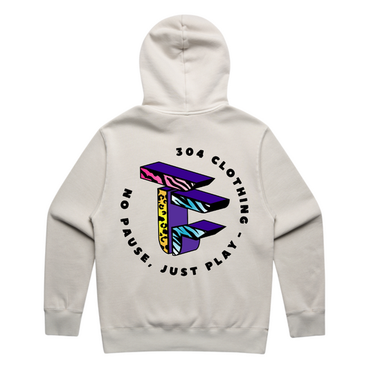 TOF Animal Style Heavy Zip Hood Bone