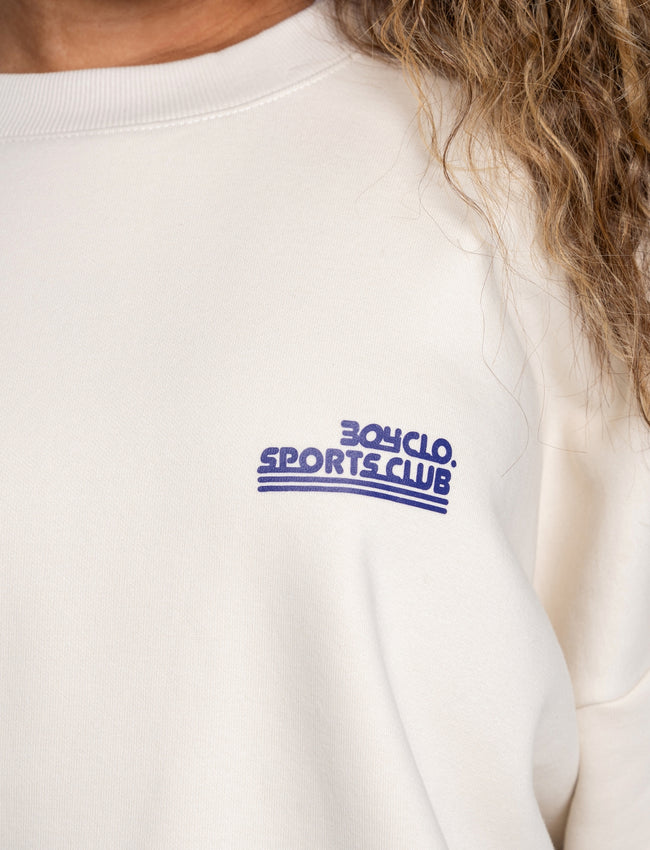 304 Womens Sports Club Sweater Vanilla