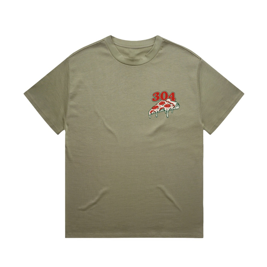 304 Pizzeria Heavy T-Shirt Eucalyptus