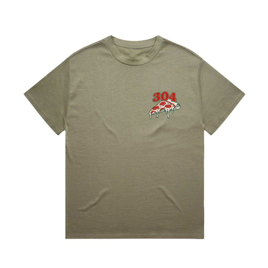 304 Pizzeria Heavy T-Shirt Eucalyptus