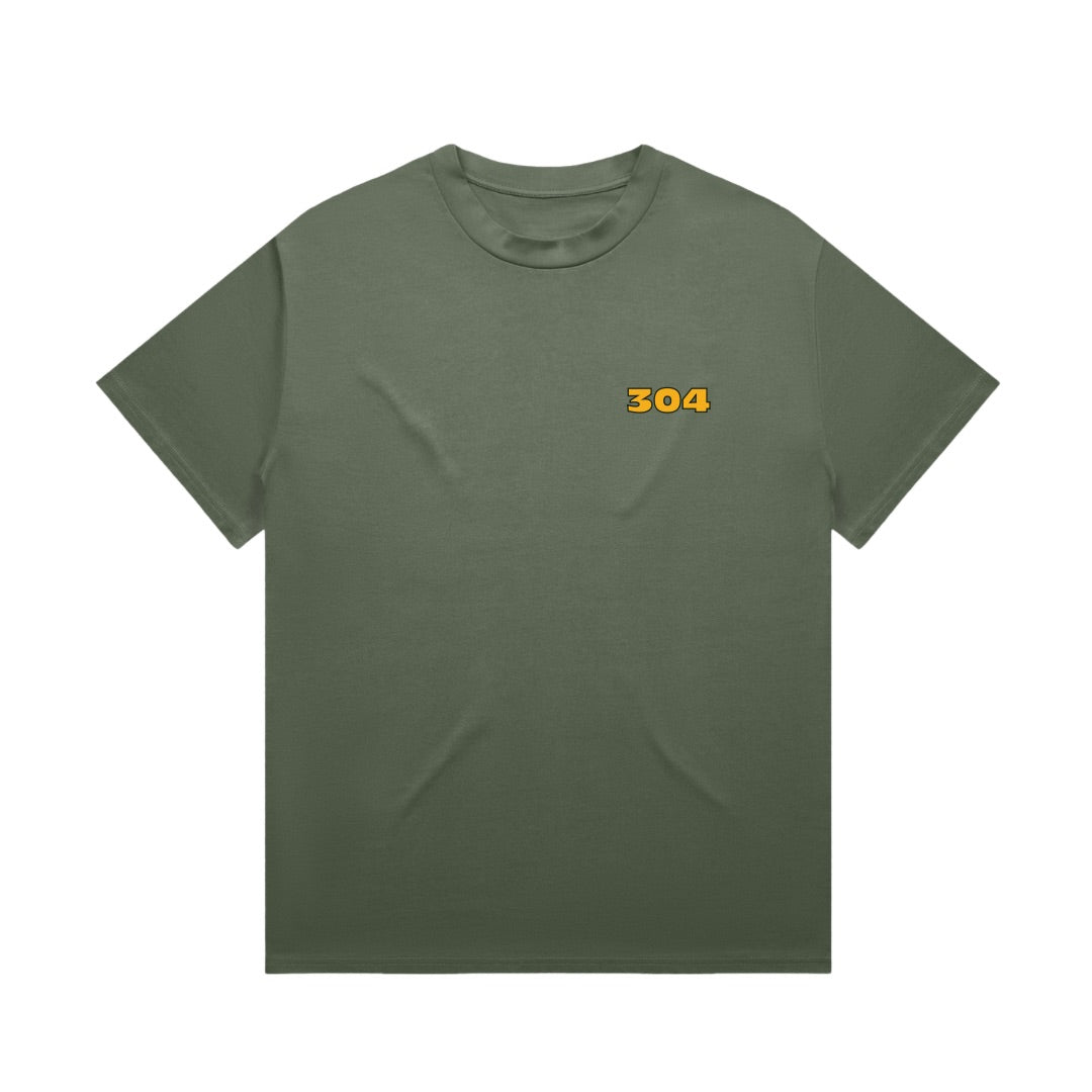 304 Matcha Heavy T-Shirt Cypress