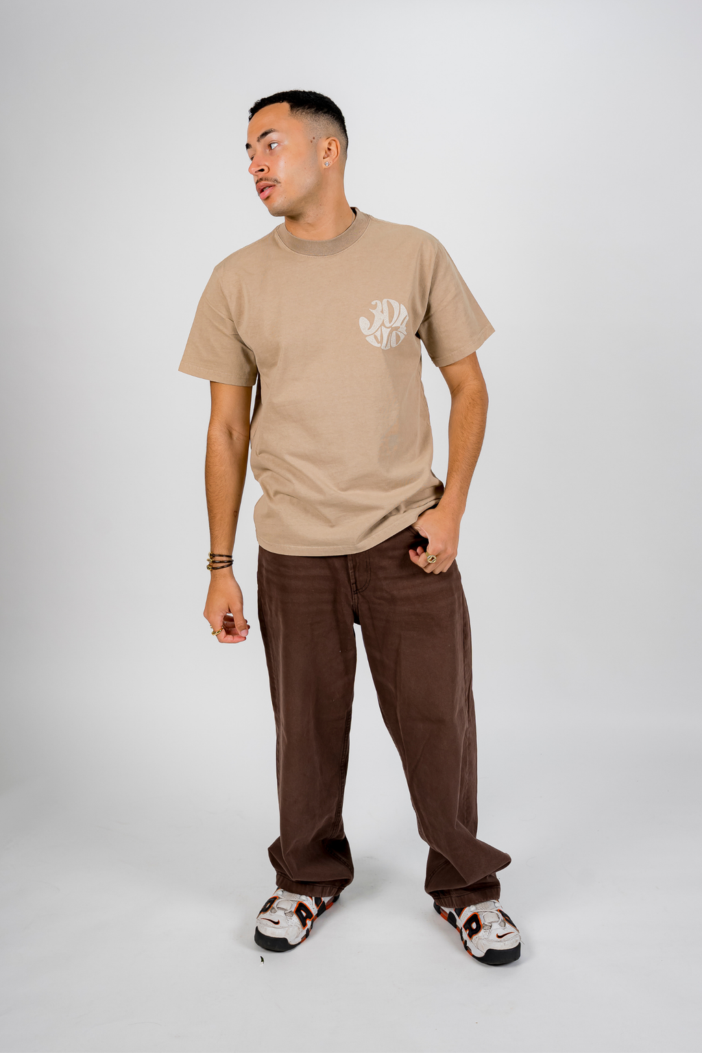304 Clo T-Shirt Faded Khaki