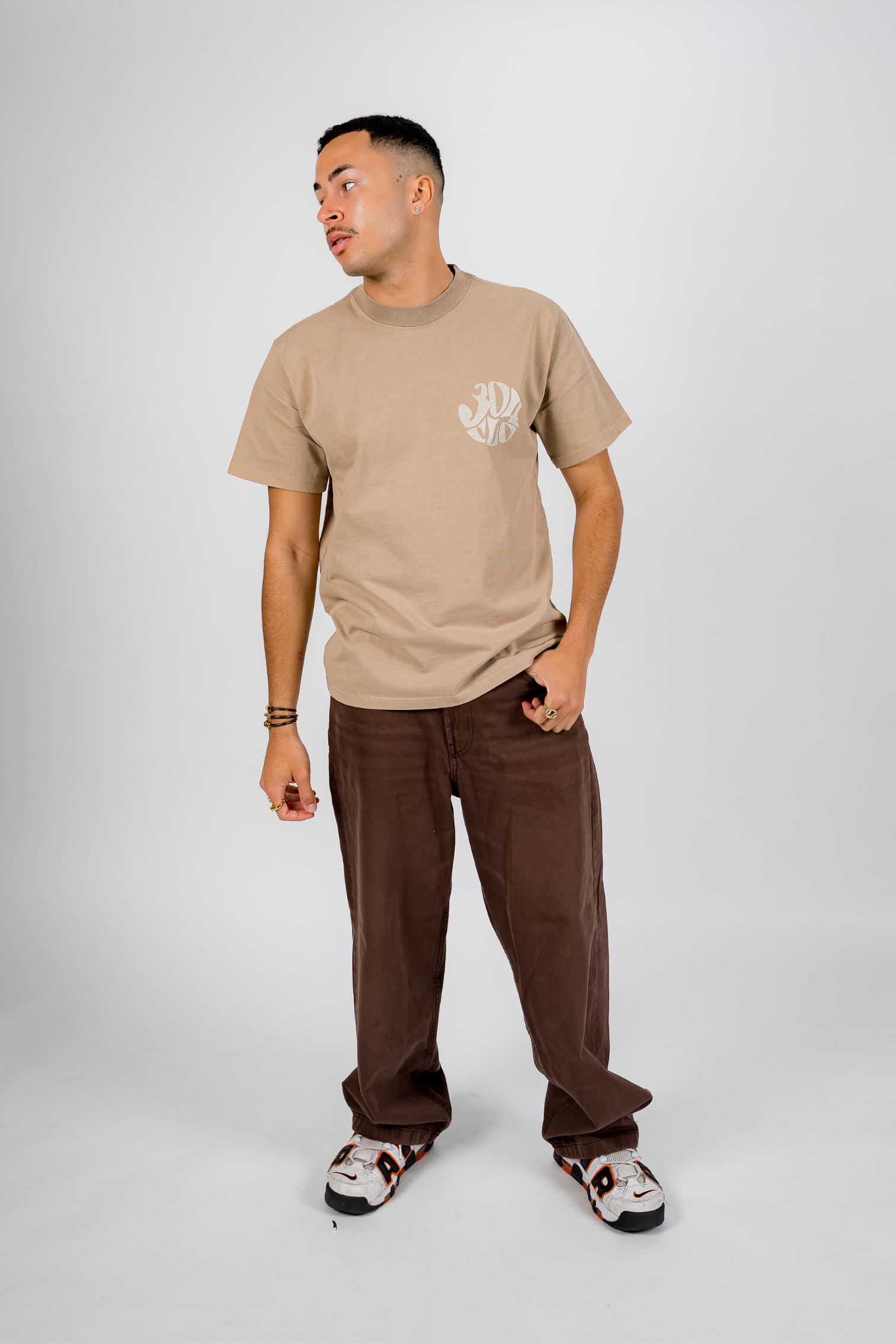304 Clo T-Shirt Faded Khaki