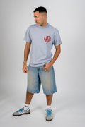 304 Clo T-Shirt Faded Powder