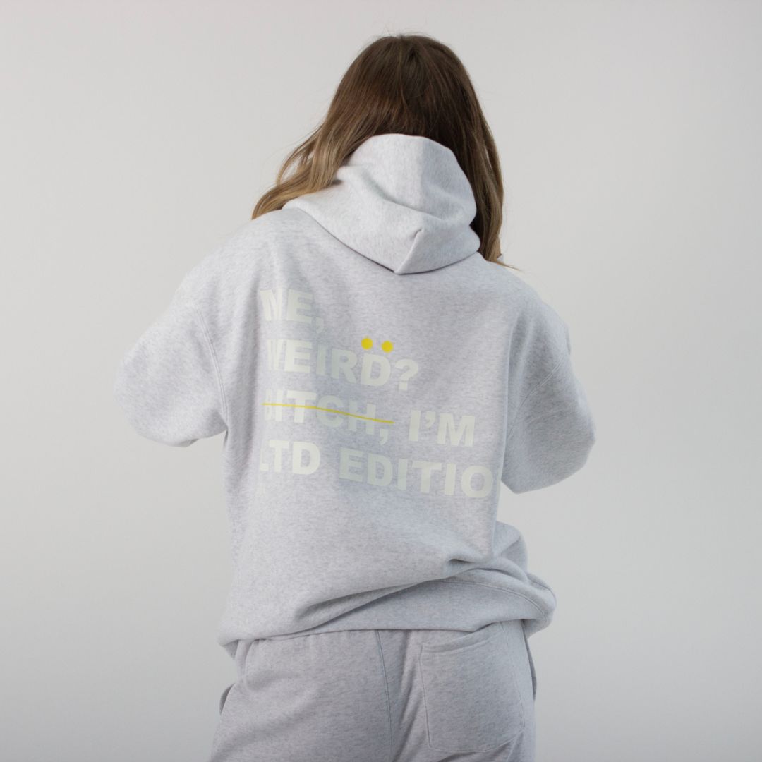 304 Womens I'm Limited Edition Hoodie White Heather