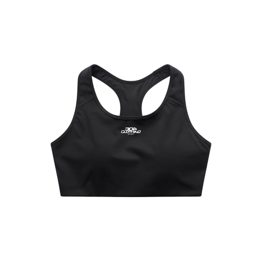 304 Sport Active Womens Bra Top Black