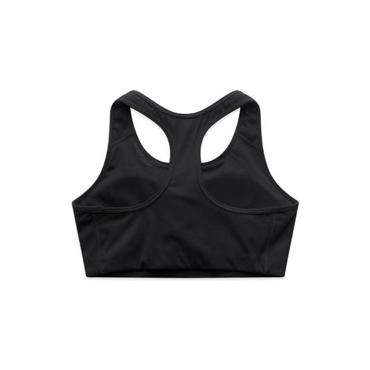 304 Sport Active Womens Bra Top Black