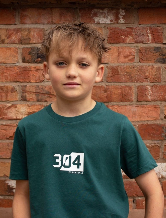 304 Junior Unisex 50:50 T-shirt Glazed Green