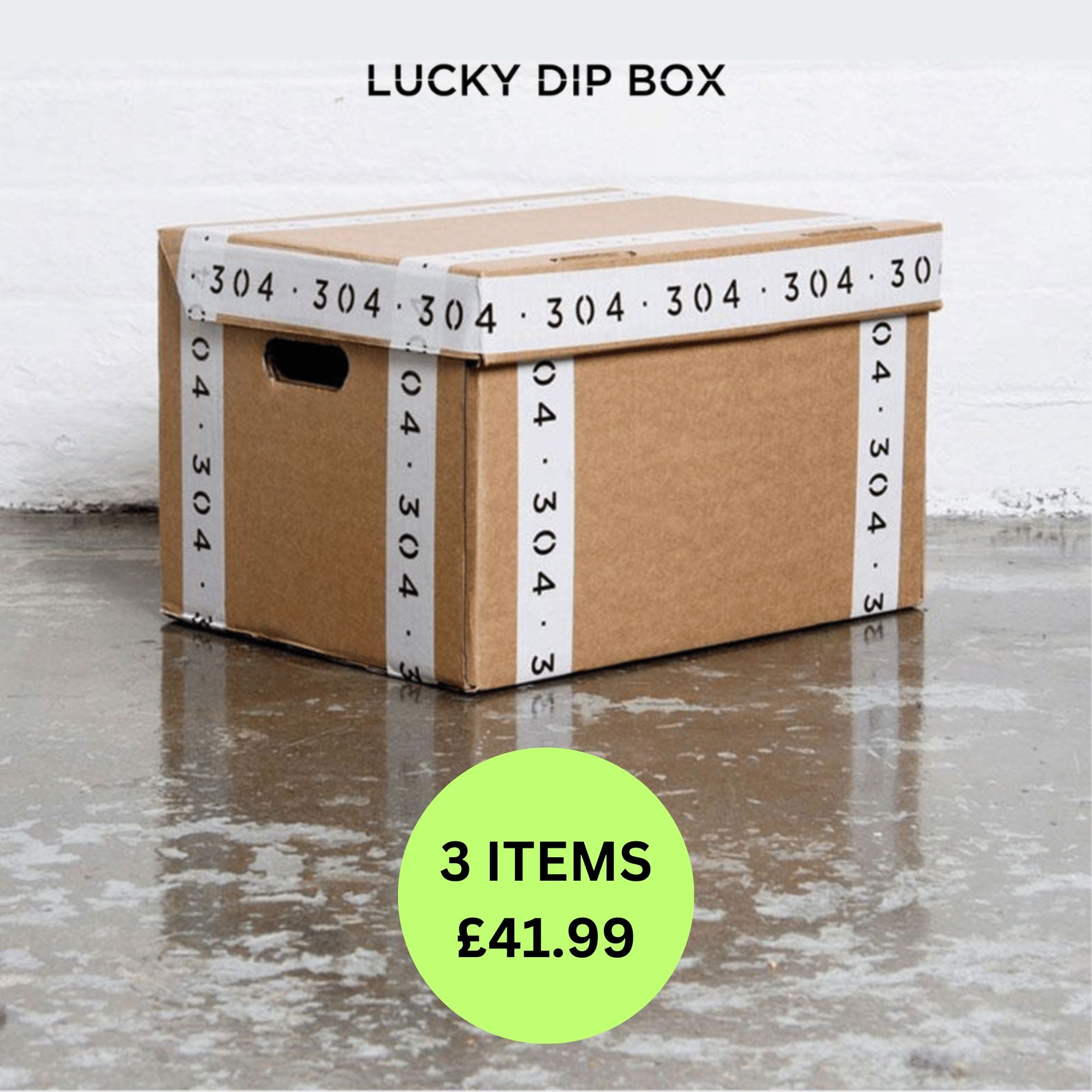 304 Graphic 'Lucky Dip' Box (3 Items 🤯)