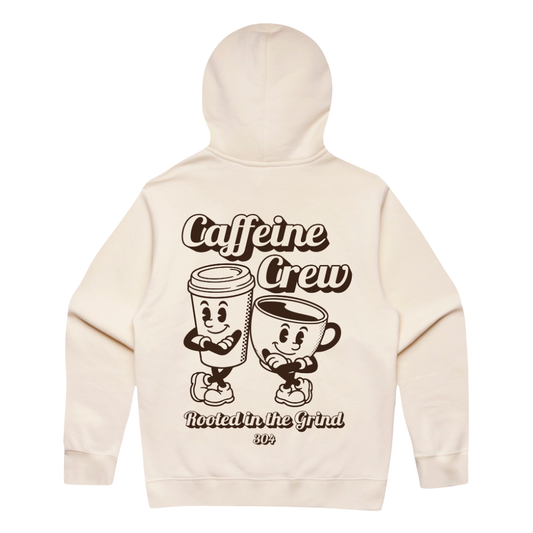 Caffeine Crew 3.0  Hood Ecru