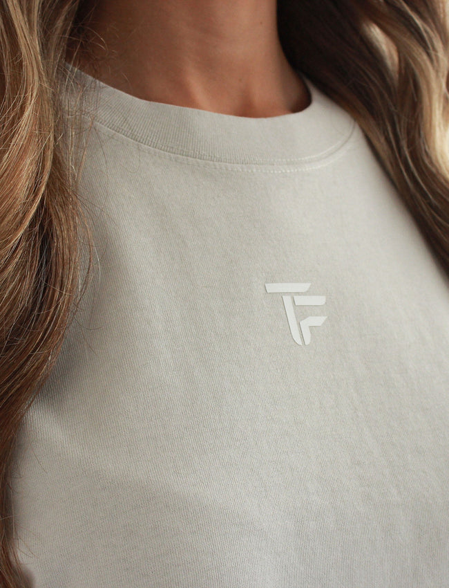 304 Womens TOF Essentials T-shirt Faded Bone