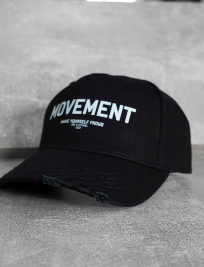 304 Blue Movement Cap Black
