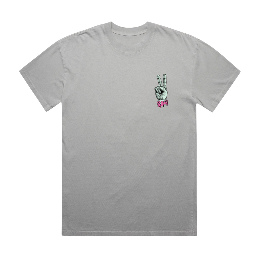 Give Peace a Pop Heavy Faded T-Shirt Storm