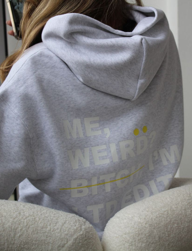 304 Womens I'm Limited Edition Hoodie White Heather