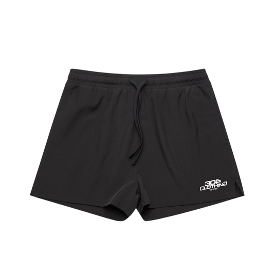 304 Sport Active Womens Shorts Black